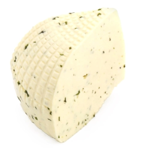 Ser koryciński swojski naturalny z czosnkiem niedźwiedzim