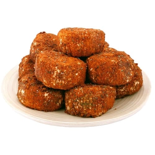 Ser serwatkowy a la ricotta z papryka i bazylią